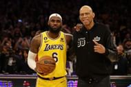 LeBron James and Kareem Abdul-Jabbar